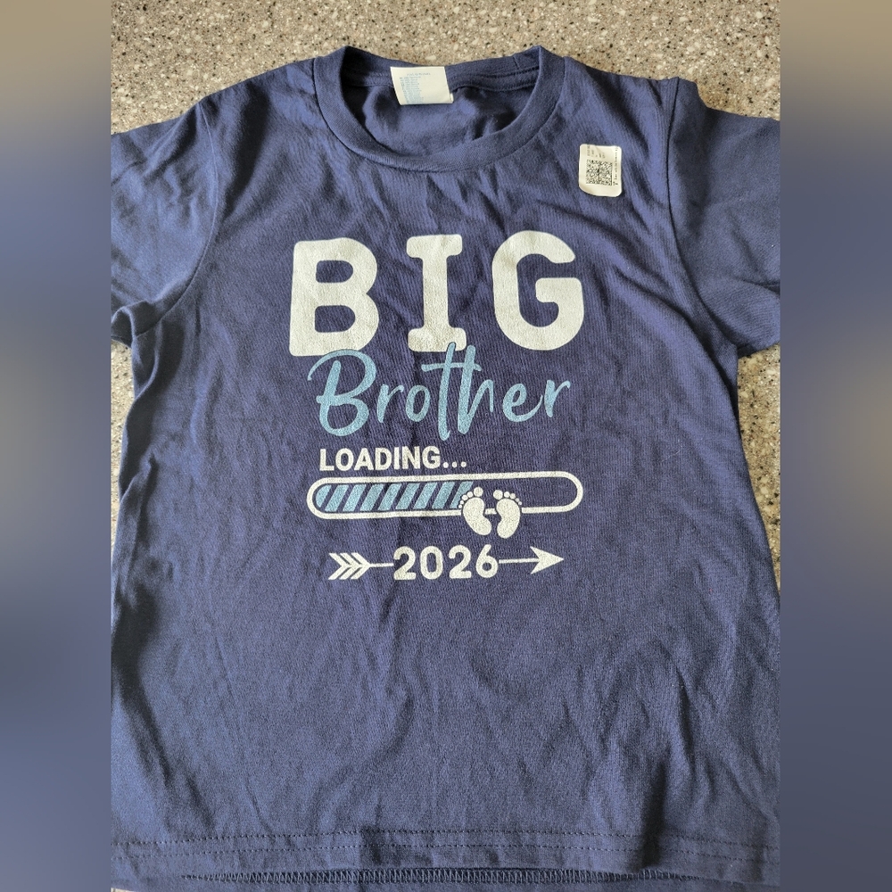 Big Brother Blue Kids Shirt